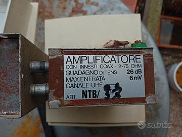 Alimentatori o amplificatori di segnal tv
