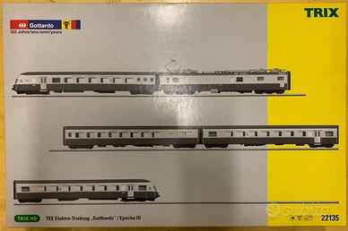 Set Trix 22135 TEE Gottardo -Illum int - Dig Sound