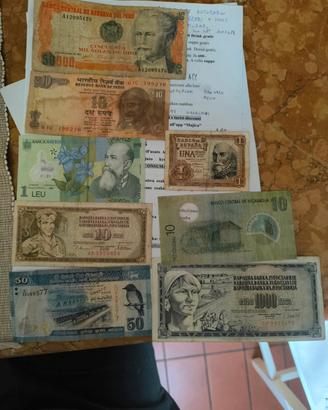 banconote varie 