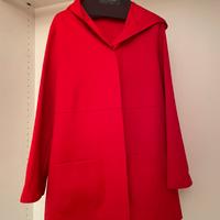 Giacca trench rossa