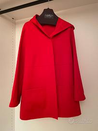 Giacca trench rossa