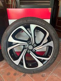 Cerchio in lega diamantato renault scenic