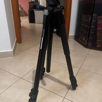 Manfrotto 055XPROB + testa 804RC2 + borsa MBAG80N