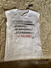 T-shirt donna originale nuova “Nick and Name” M