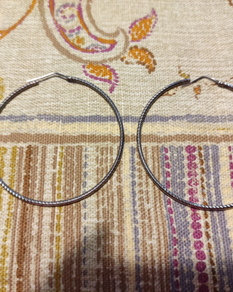 Orecchini ad anelle in Argento 925