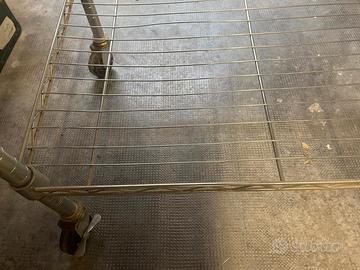 mobiletto in acciaio 