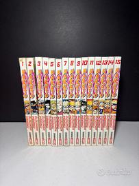 Manga Naruto serie rossa 1-15💕📚