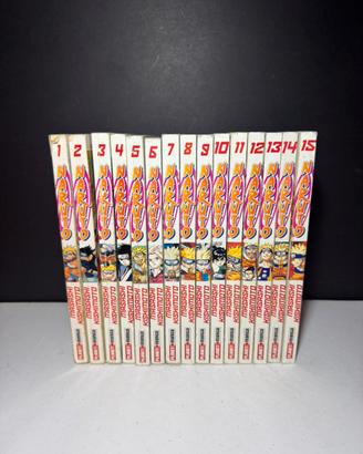 Manga Naruto serie rossa 1-15💕📚