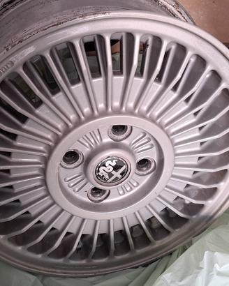 4 cerchi in lega millerighe alfa romeo cromodora