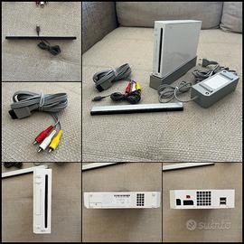 NINTENDO WII VERSIONE BIANCA TESTATA E FUNZIONANTE