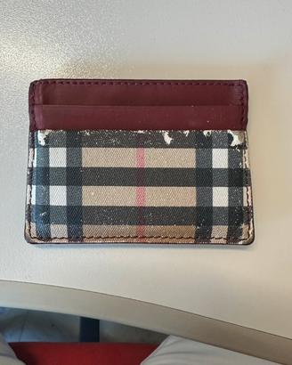 Porta tessere burberry