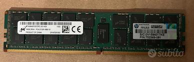 RAM SERVER MICRON 32 GB (2x16GB) 2Rx4 PC4-2133P-RB