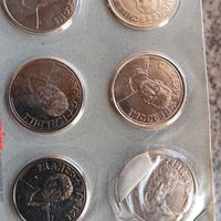 Lotto 6 monete medaglie FDC calciatori