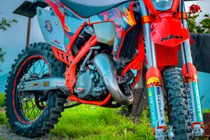 KTM exc 125 six days 2012