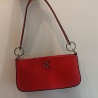 Borsetta rossa Calvin Klein