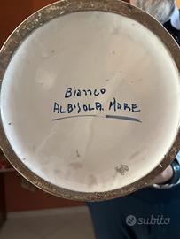 Vaso maiolica grande Albisola Mare