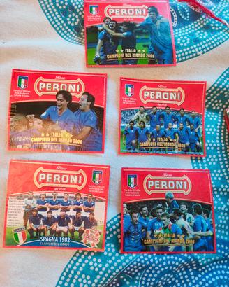Lotto Mondiale Italia Peroni vintage 