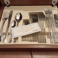 Posateria acciaio inox 18/10 Zanetti con cofanetti