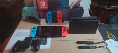 Nintendo Switch V1/ controller/custodia 