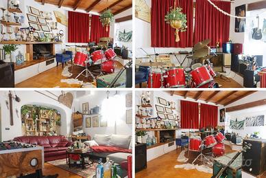 Location vintage,studio musicale - shooting/video