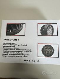 Faretti supplementari  per moto