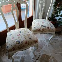 4 Sedie Shabby Chic Eleganti 