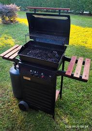 barbecue a gas sunbeam