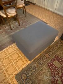 Divano + poltrona + poof