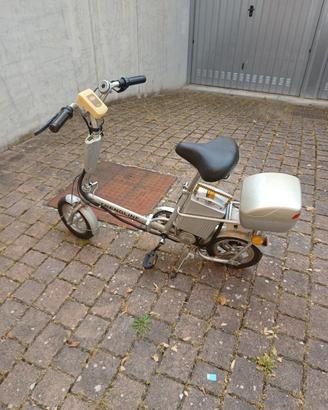 Bici elettrica vintage da camper