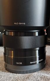 Obiettivo Grandangolare Sony SEL35F18 (35mm f/1.8