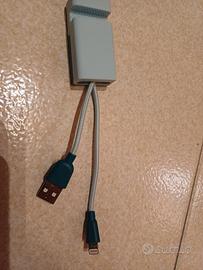 caricabatteria e supporto telefono