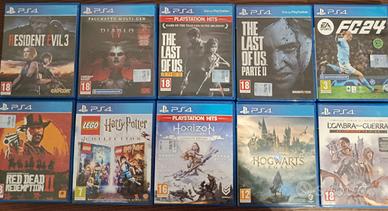 Lotto videogiochi Ps4