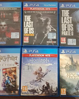 Lotto videogiochi Ps4