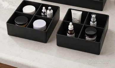 Set di 3 organizer a vassoio AnordnaMest Ikea nero
