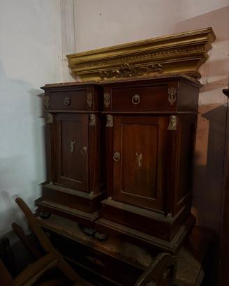 Mobili antichi antiquariato 800 noce