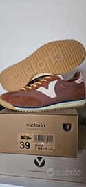 Sneakers Victoria nuove 39 colore terra