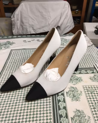 Tacco alto  Chanel in canvas