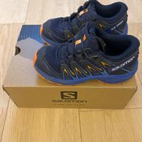 Scarpe Salomon blu bambino/a