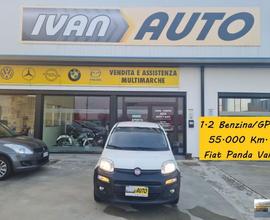 FIAT Panda Van 1.2 Benzina/GPL-55.000 Km-Anno 2016