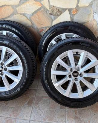Gomme Michelin Alpin 5 con cerchi Audi 205/60 R16