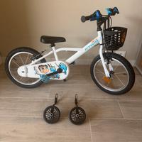 Bici Unisex Bambini 3/6 anni -NUOVA-ACCESSORIATA