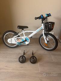 Bici Unisex Bambini 3/6 anni -NUOVA-ACCESSORIATA