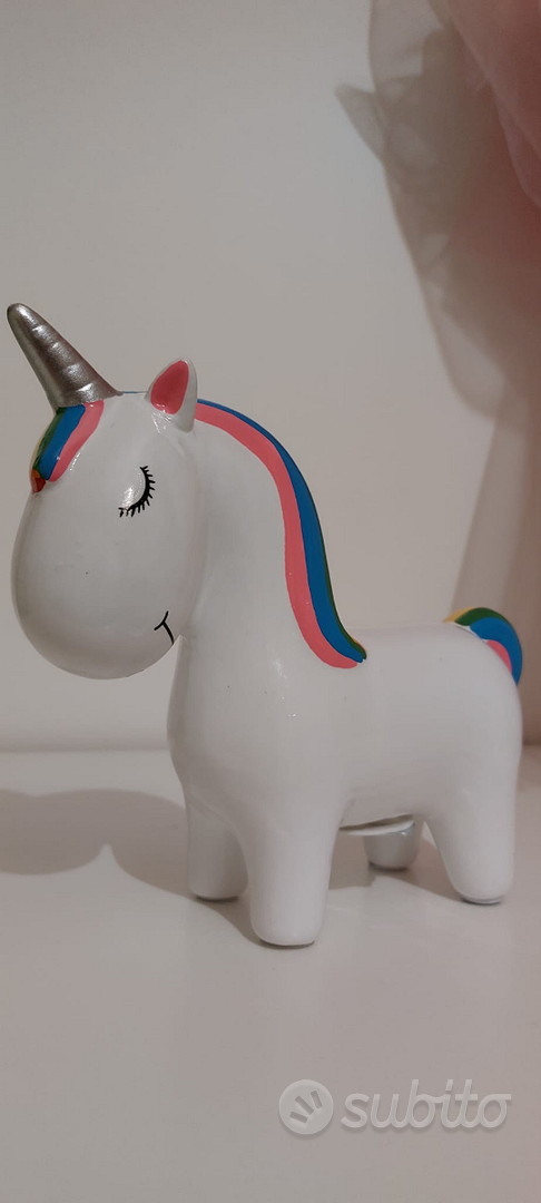 Salvadanaio unicorno colorato - Tutto per i bambini In vendita a Ravenna