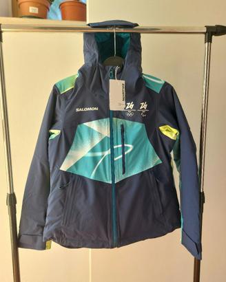 Giacca Sci Neve Salomon Olimpiadi Milano 2026 Tg S