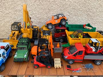 Bruder: Camion, motopala, ruspa , bob-cat ecc.