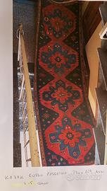 Kazak russo passatoia 370x129 cm anni 70