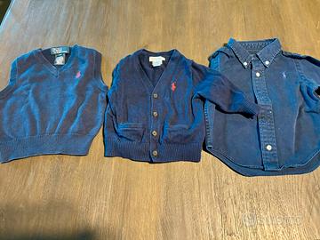 Set ralph lauren 3-12 mesi