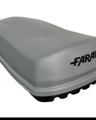 Box da tetto Farad Marlin Grigio Met. 400 litri 