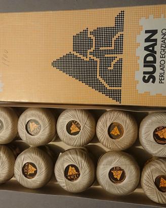Gr. 500 Coats Sudan perlato egiz. N. 12 col. ecru