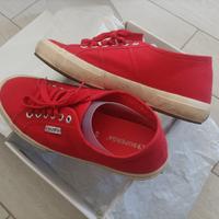 Superga uomo 2750 Cotu, colore rosso, numero 40
